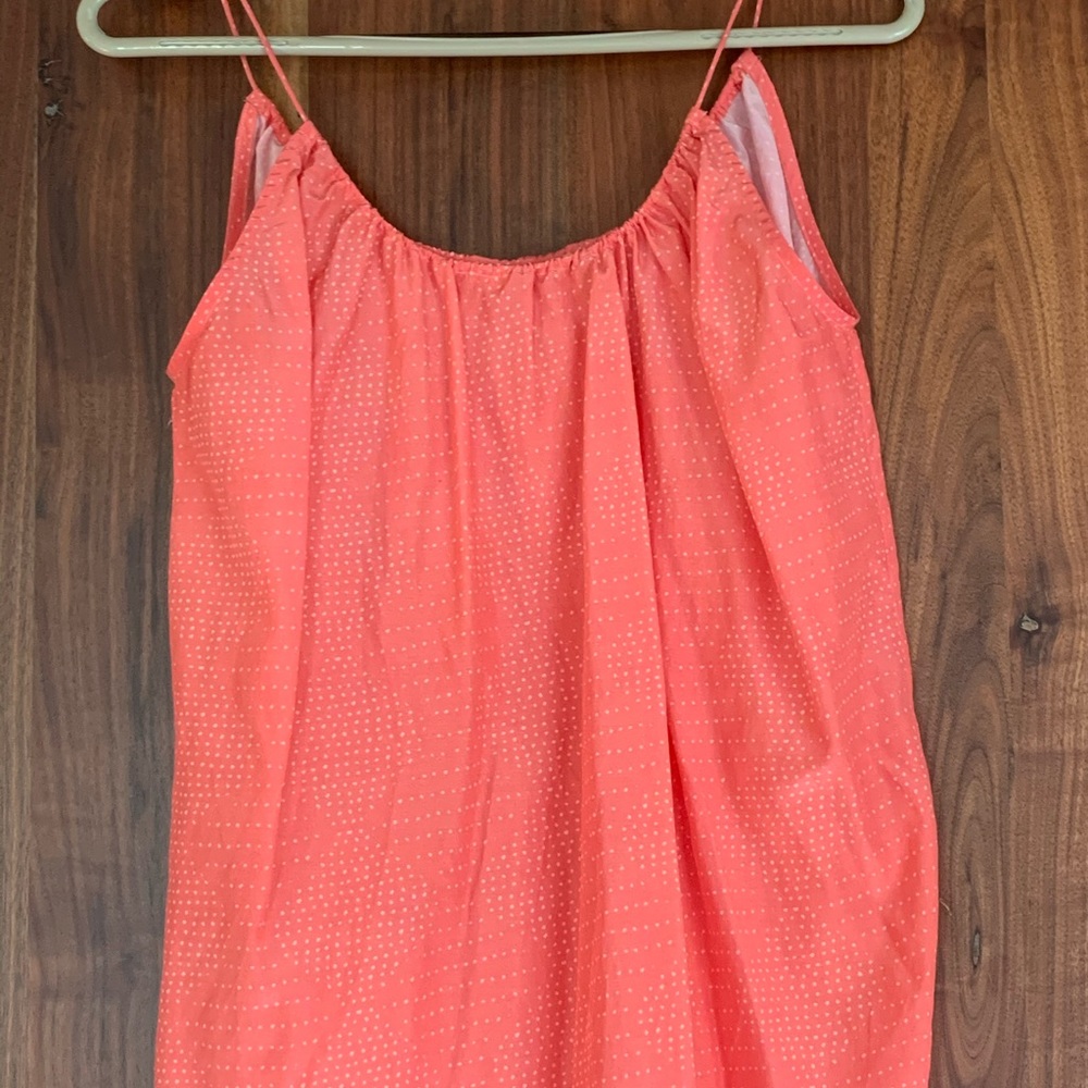 NWOT Tucker Spaghetti Strap Tank, Silk/Cotton
